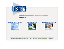 Tablet Screenshot of iser.info
