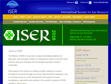 Tablet Screenshot of iser.org